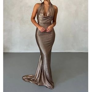 Melani the Label Maria Gown - Bronze